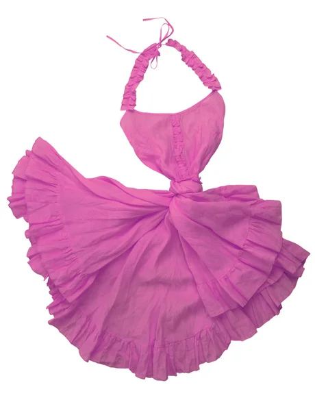 Vestido de rosa — Fotografia de Stock