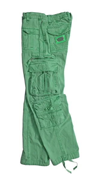 Zelené kalhoty — Stock fotografie
