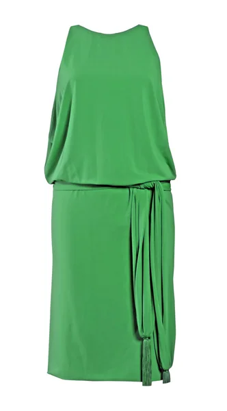 Zelené šaty — Stock fotografie