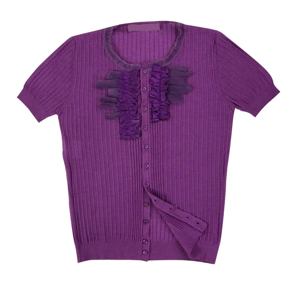 紫罗兰色衬衫 — 图库照片