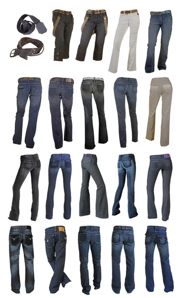 Jeans Kollektion — Stockfoto