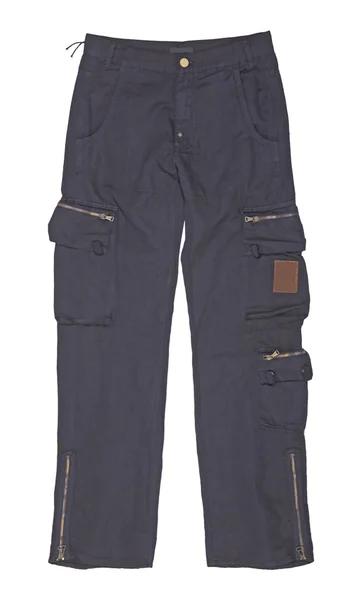 Kırpma yolları ile izole Mavi pantolon — Stok fotoğraf