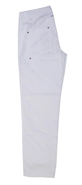 Белые брюки — стоковое фото