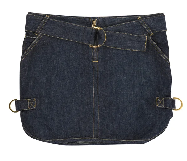 Blå jeans väska — Stockfoto