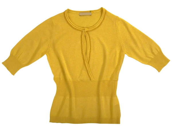 Κίτρινη μπλούζα — Φωτογραφία Αρχείου