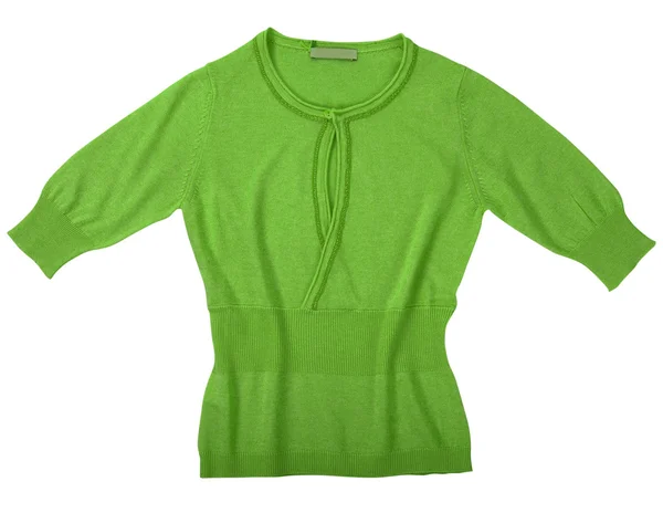Blusa verde — Foto de Stock