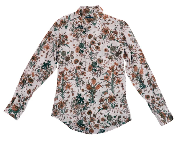 Flowers blouse — Stock Photo, Image