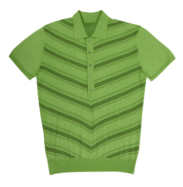 Zielony t-shirt — Zdjęcie stockowe