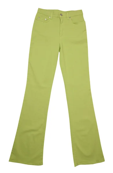 Zelené džíny — Stock fotografie