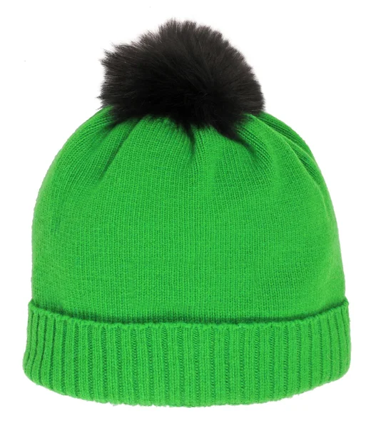 Зеленая шапка — стоковое фото