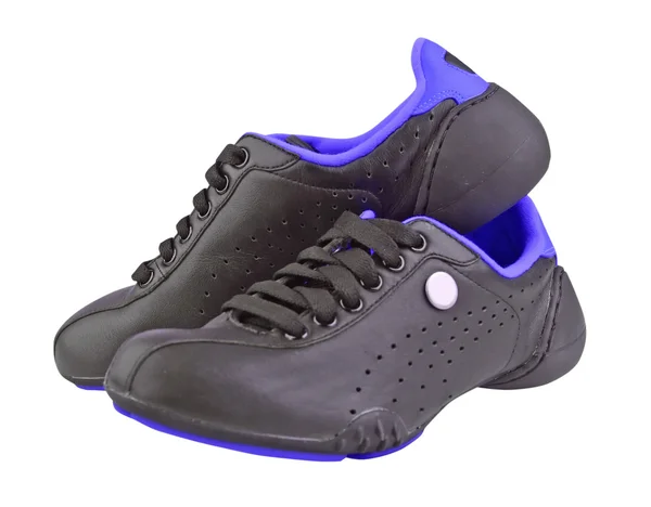 Black man sport shoes — Stock Photo, Image
