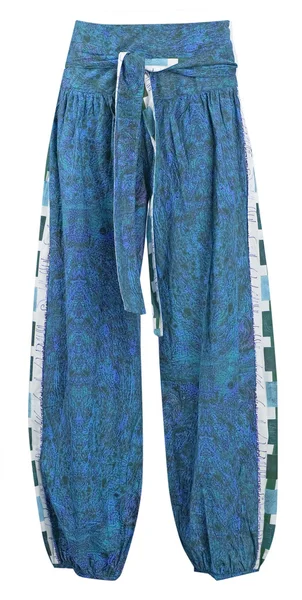 Calça azul calças — Fotografia de Stock