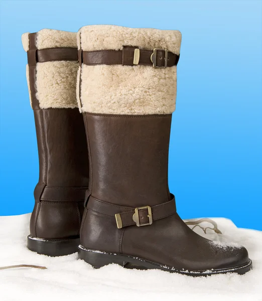 stock image Boots isolated with clipping paths