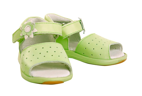 Chilgren buty sandały latem — Zdjęcie stockowe