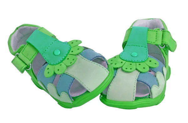 Kinder Sommer Schuhe Sandale — Stockfoto