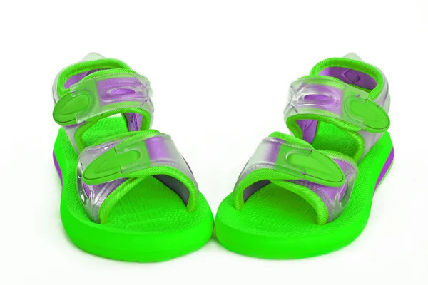 Kinder Sommer Schuhe Sandale — Stockfoto