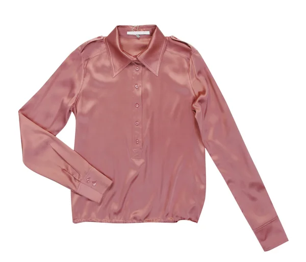 Mulher rosa blusa — Fotografia de Stock