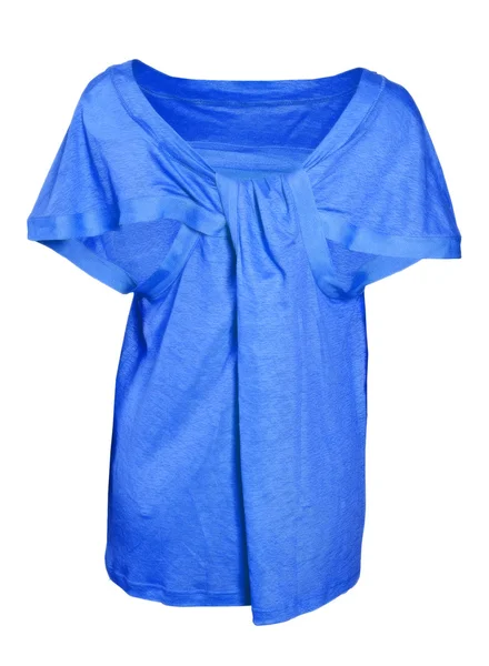 Синяя блузка — стоковое фото