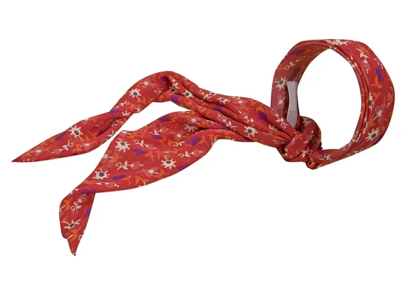Röd halsduk — Stockfoto