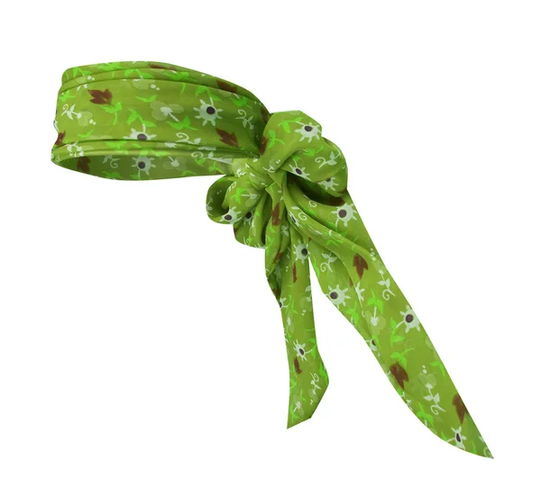 Green scarf — Stock Photo, Image