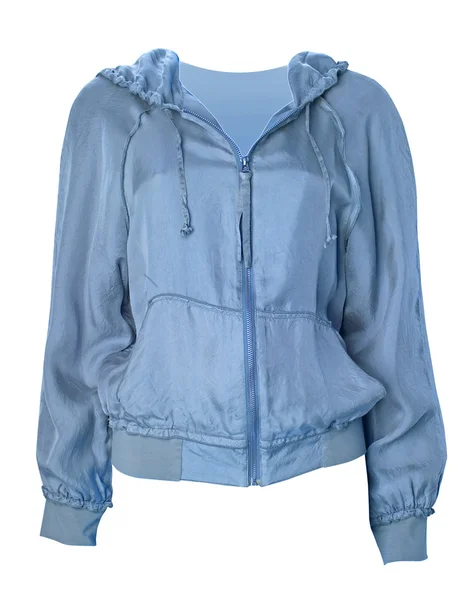 Blue jacket blouse shirt — Stock Photo, Image