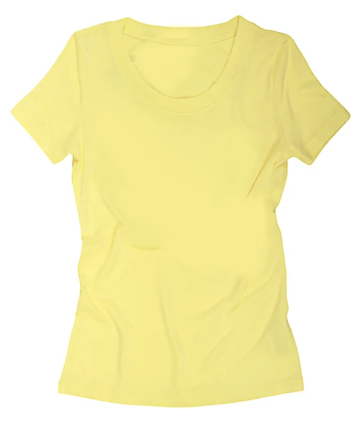 Camiseta amarilla —  Fotos de Stock