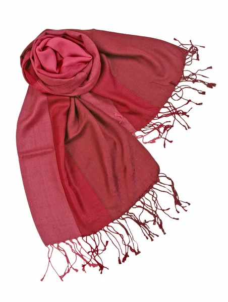 Красный шарф — стоковое фото