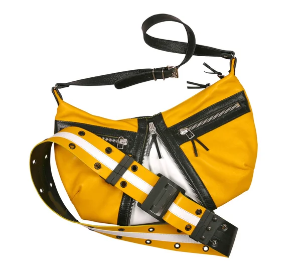 Stock image Yellow bag