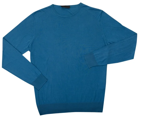 Μπλε πουλόβερ — Φωτογραφία Αρχείου