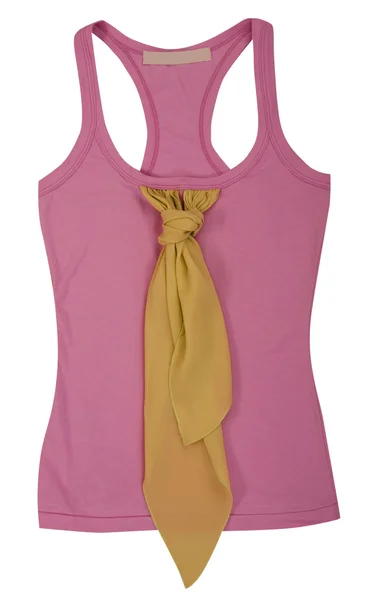 핑크 조끼 넥타이 — 스톡 사진