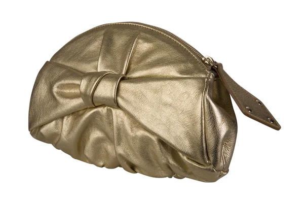 Altın çanta — Stok fotoğraf