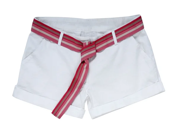 Pantaloncini bianchi — Foto Stock