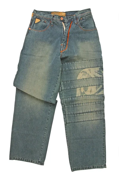Моді джинси — стокове фото