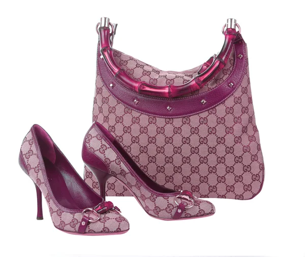 Women bag and shoes — Stock Photo, Image