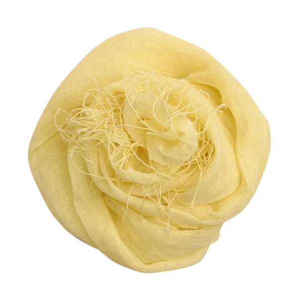 Желтый шарф — стоковое фото