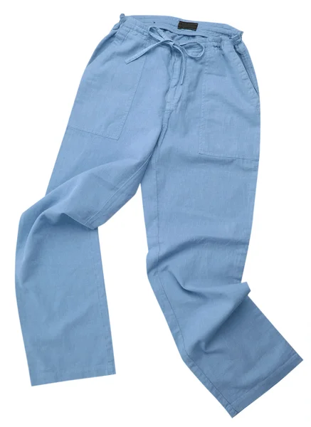 Blue trousers — Stock Photo, Image