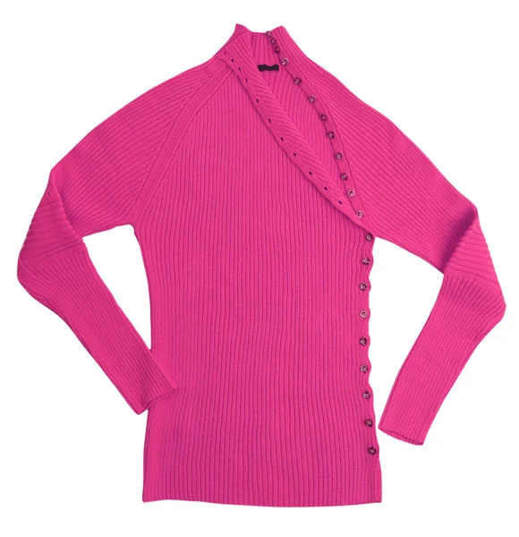 Blusa camisa suéter rosa — Stockfoto