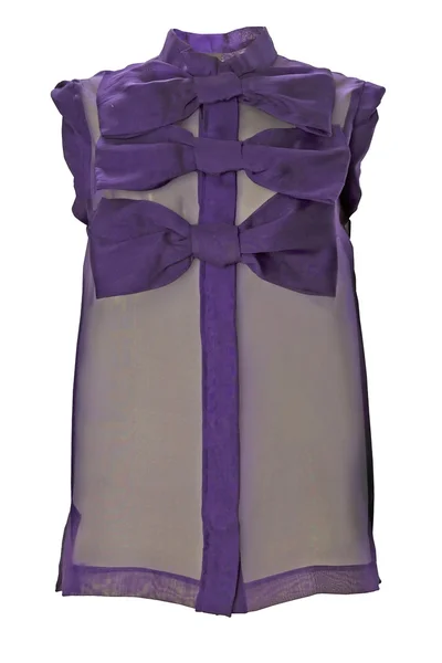 Bluzka fioletowy — Zdjęcie stockowe