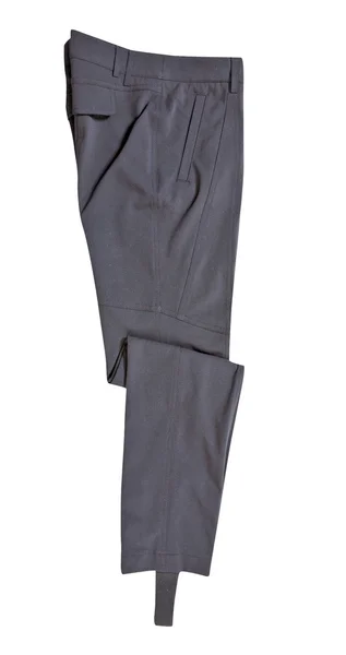 Calças cinzentas calças — Fotografia de Stock
