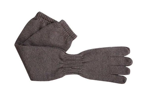 Grijze handschoenen — Stockfoto