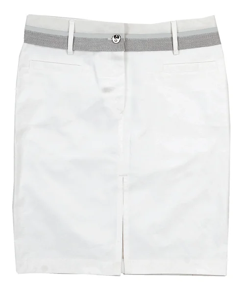 Spódnica biała — Zdjęcie stockowe