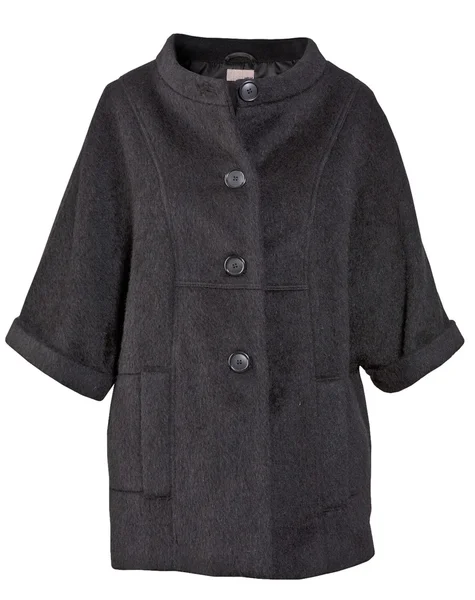 Чёрное пальто — стоковое фото