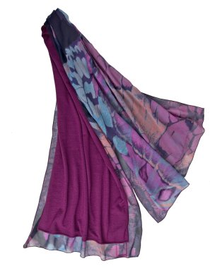 Violet scarf