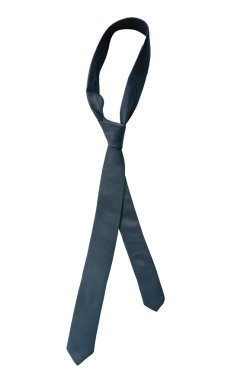 siyah bir kravat