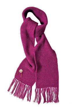 Pink scarf