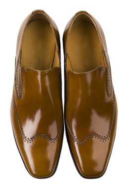 adam iş ayakkabıları izole