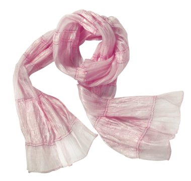 Pink scarf