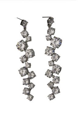 Diamond earings clipart