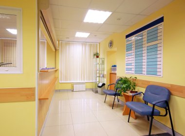 Hall of hospital