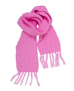 Pink scarf